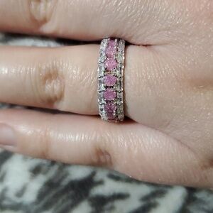 BP Rhodium Plated Ring Size 7